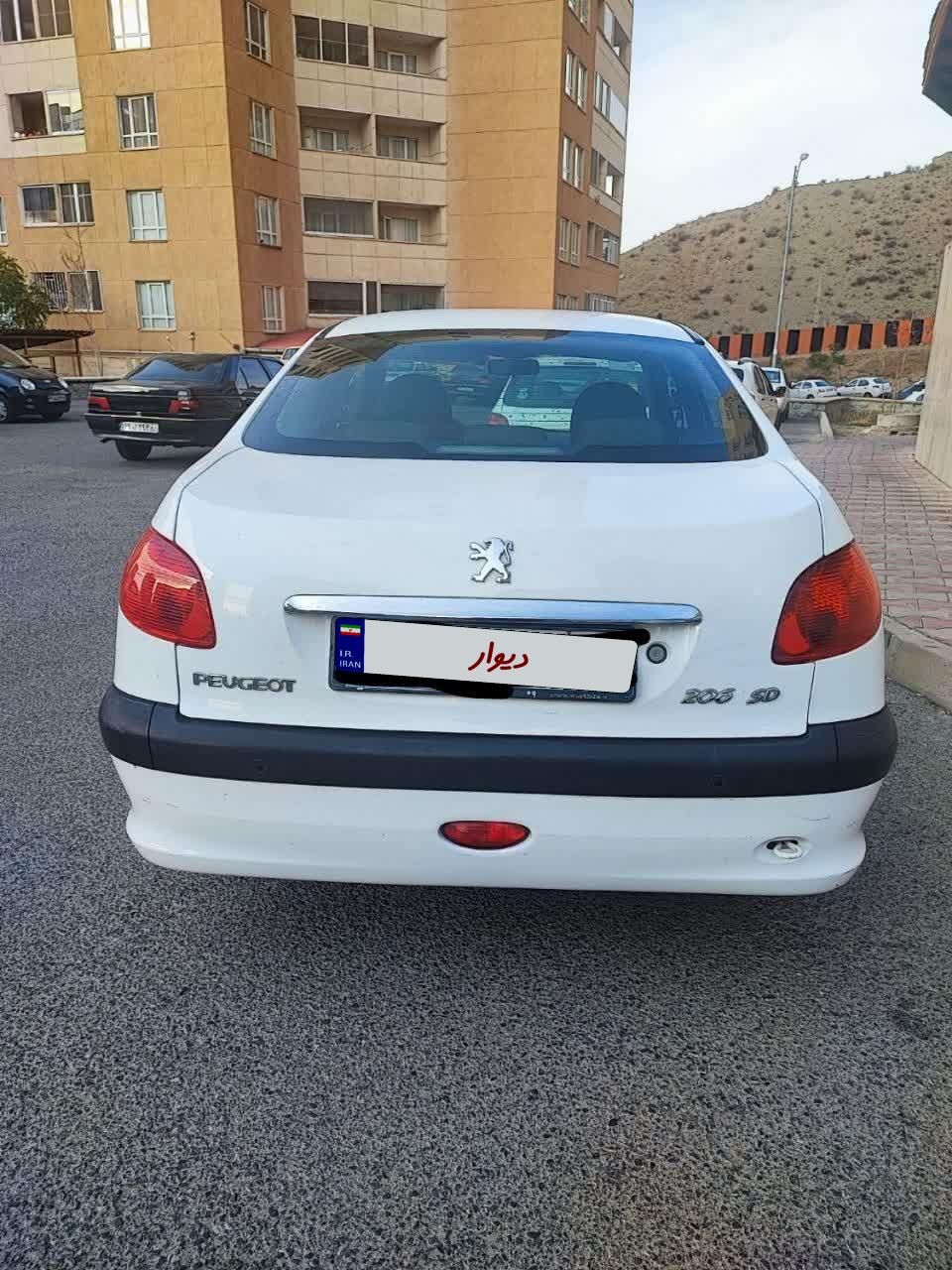 پژو 206 SD v8 - 1397