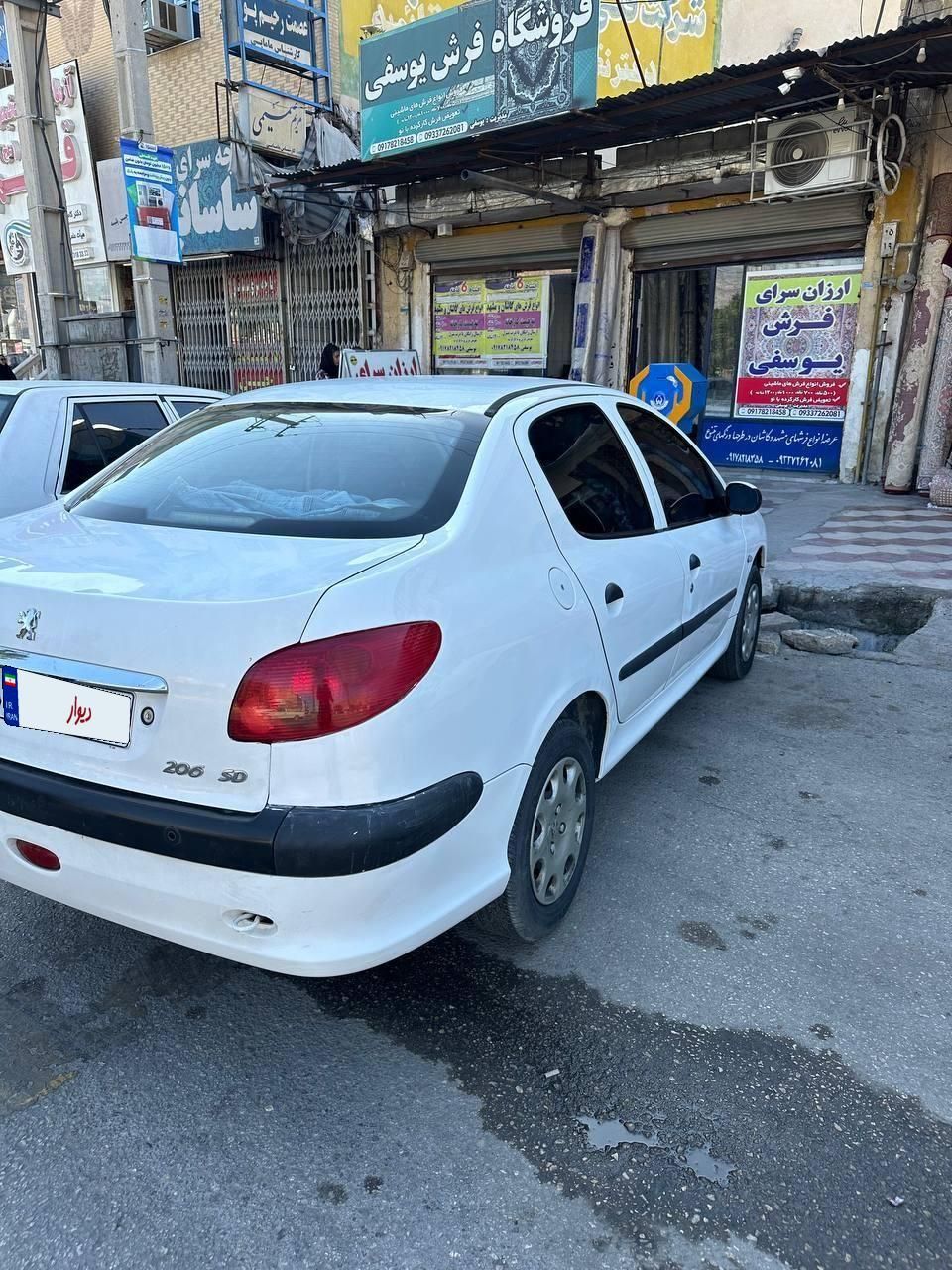 پژو 206 SD v8 - 1393