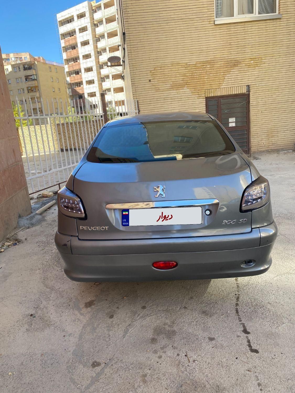 پژو 206 SD v8 - 1386