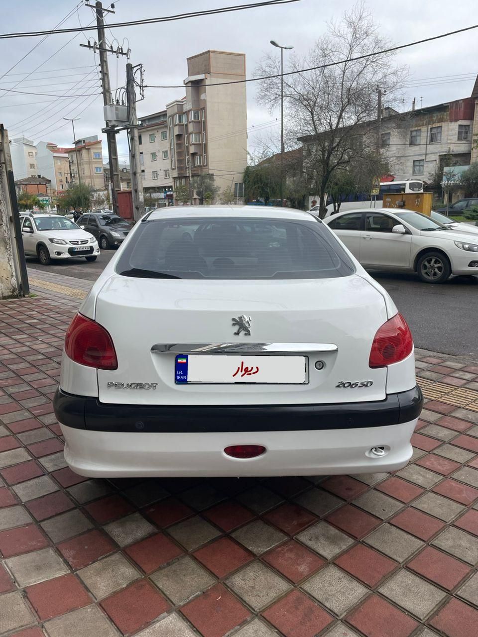 پژو 206 SD v8 - 1393