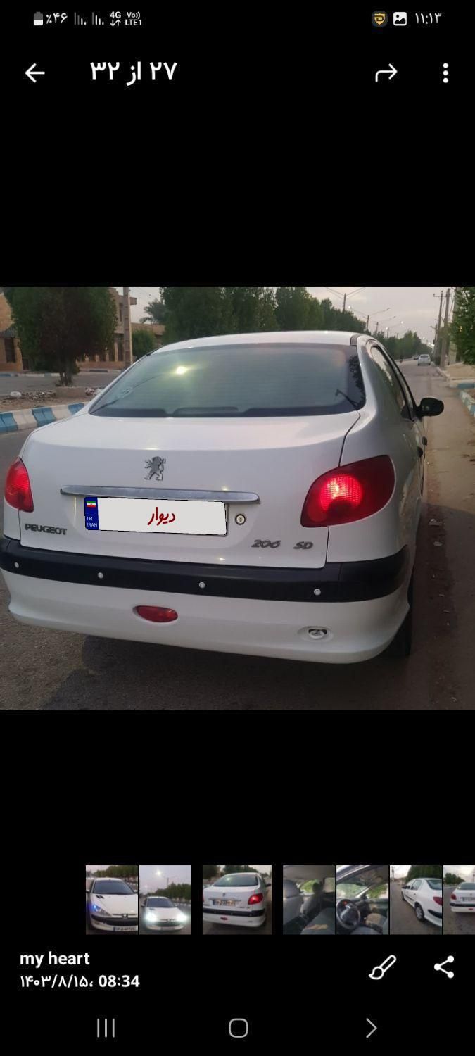 پژو 206 SD v8 - 1399