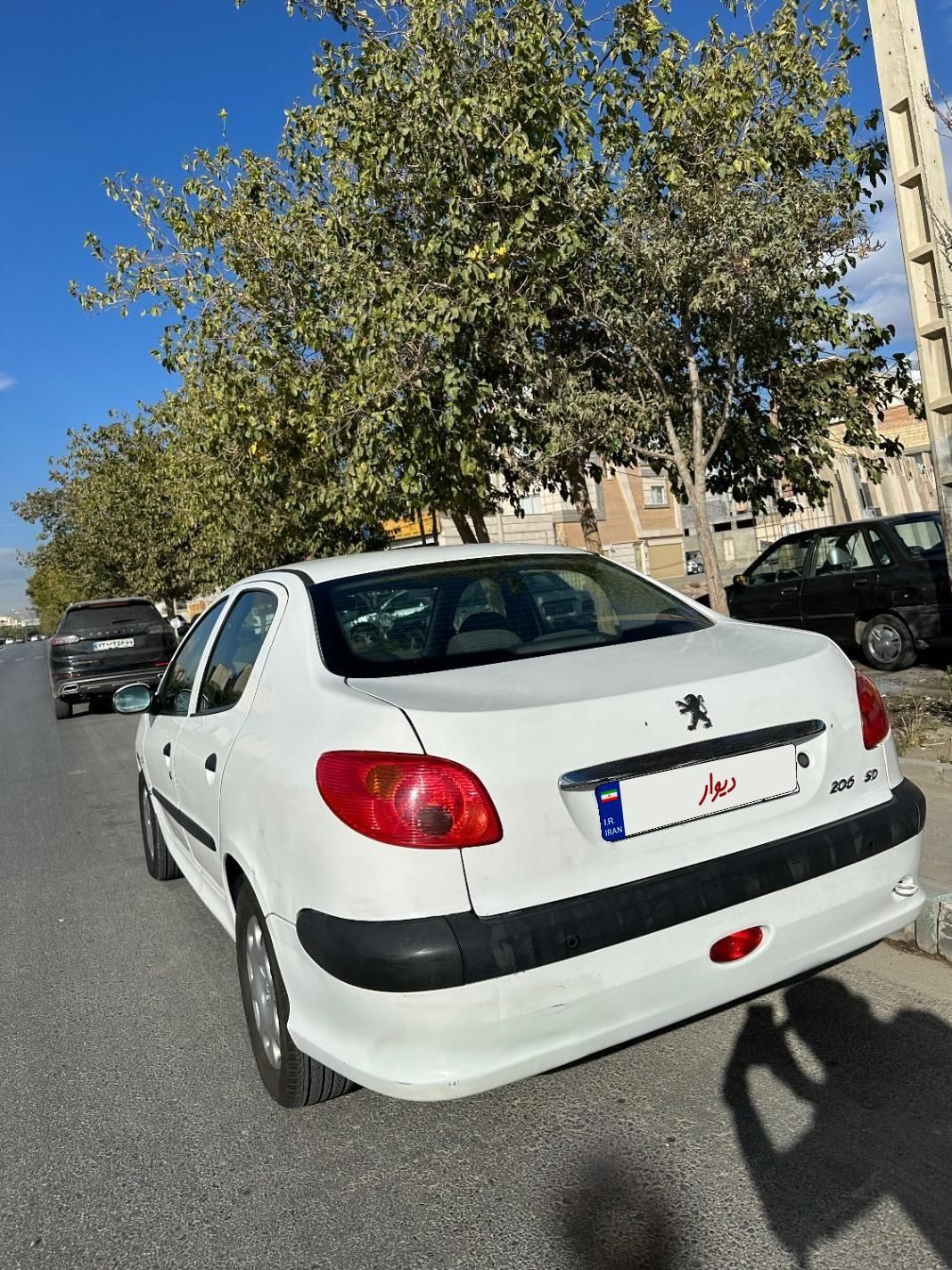 پژو 206 SD v8 - 1395