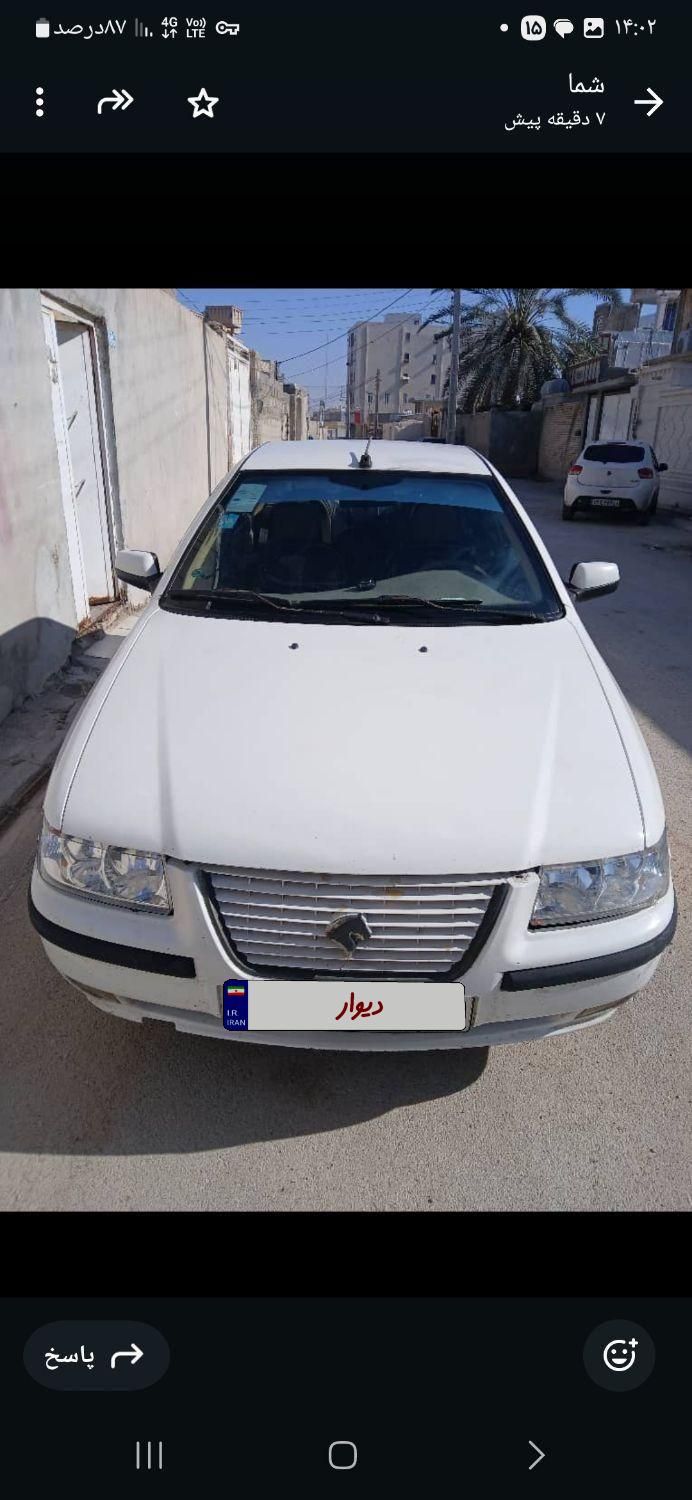 سمند LX EF7 دوگانه سوز - 1396