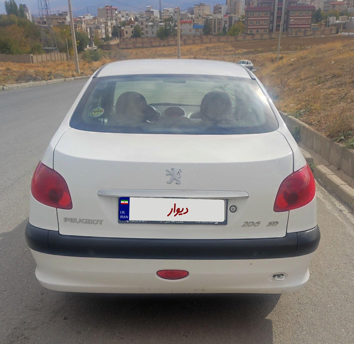 پژو 206 SD v8 - 1397