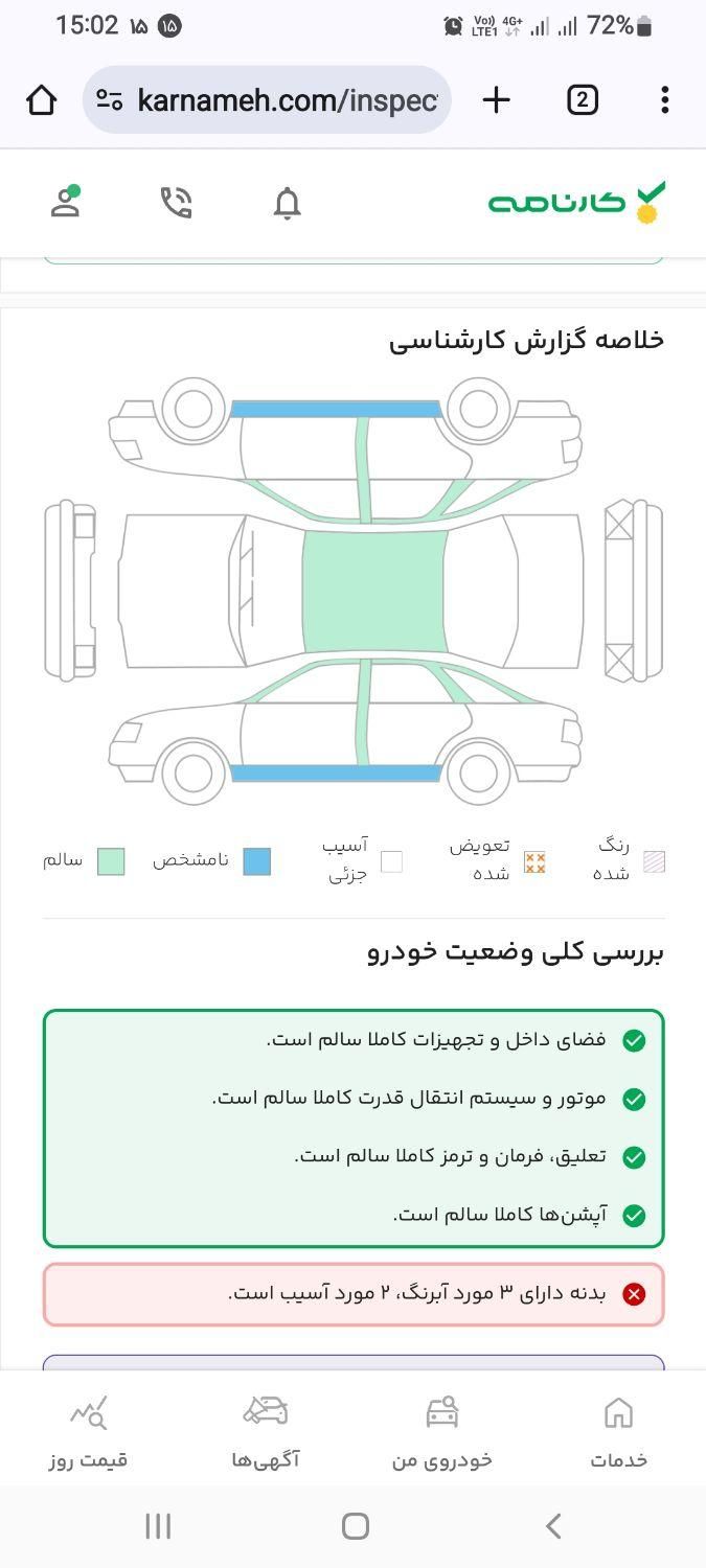 دنا پلاس تیپ ۱ دنده‌ای ساده - 1401