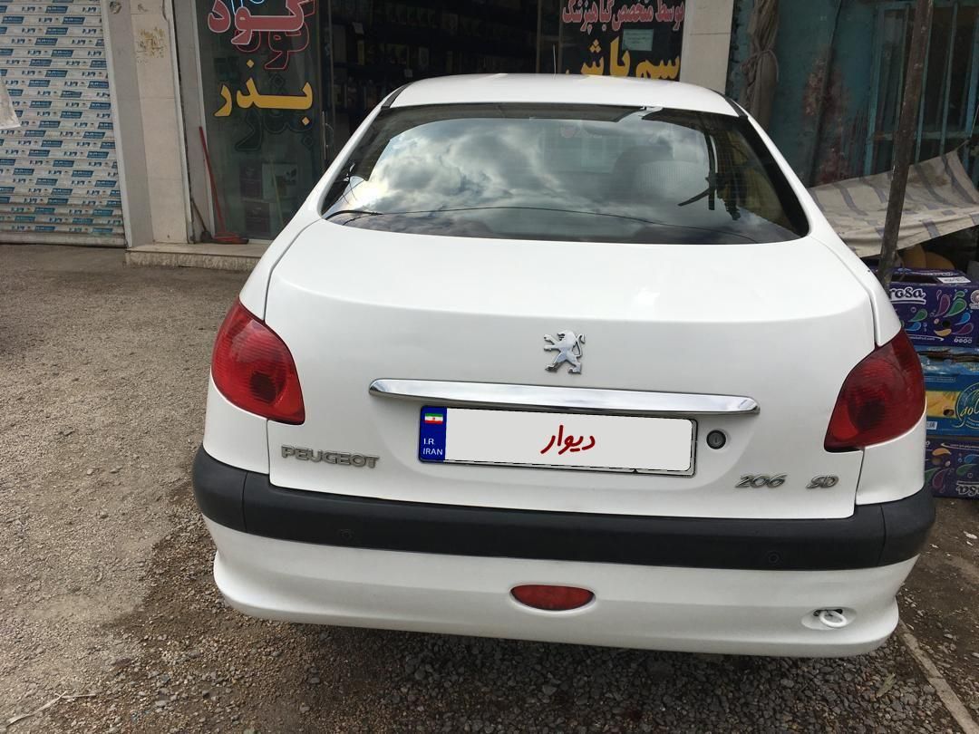 پژو 206 SD v8 - 1393