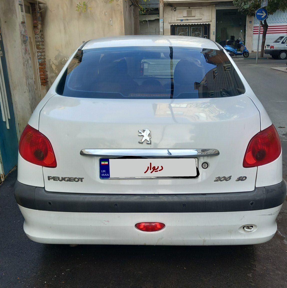 پژو 206 SD v8 - 1390