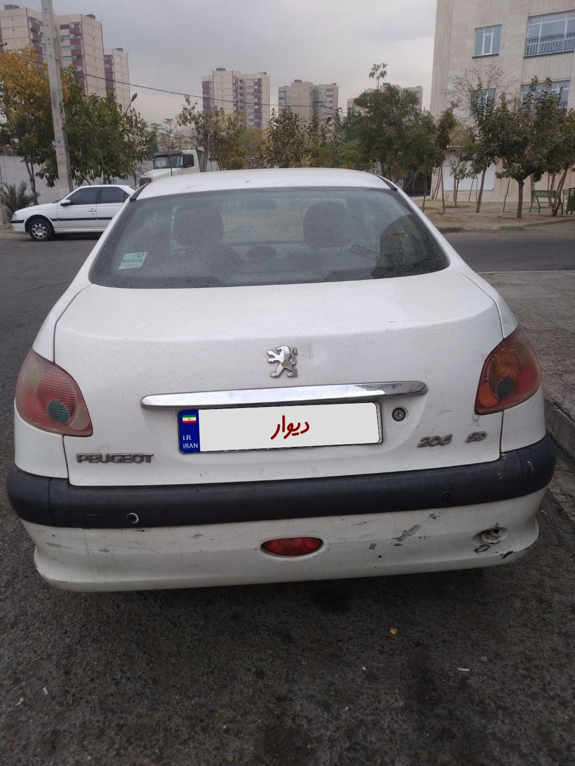 پژو 206 SD v8 - 1393