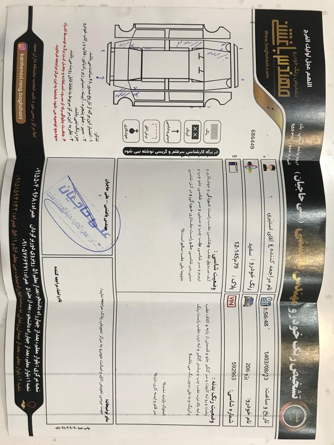 پژو 206 تیپ 2 - 1391