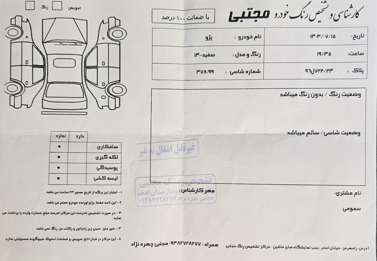 پژو 206 تیپ 2 - 1400