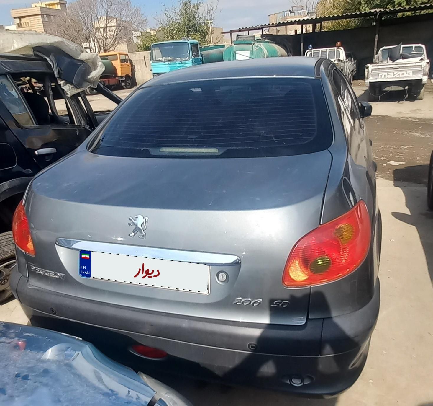 پژو 206 SD v8 - 1393