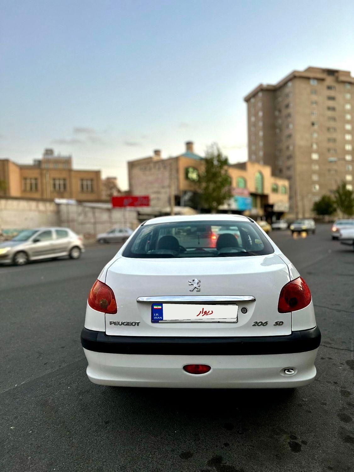 پژو 206 SD v8 - 1393