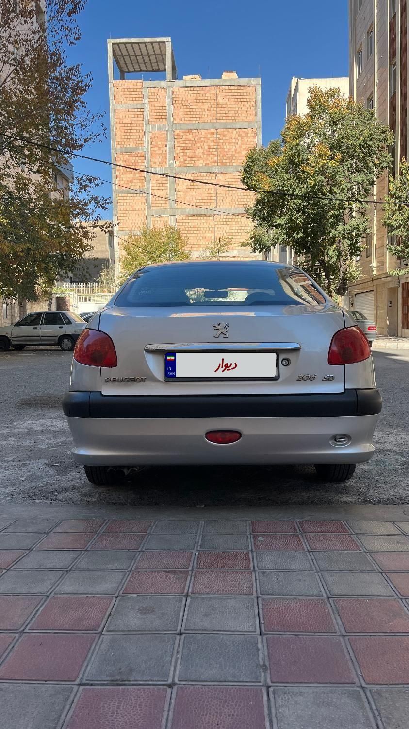 پژو 206 SD v8 - 1390