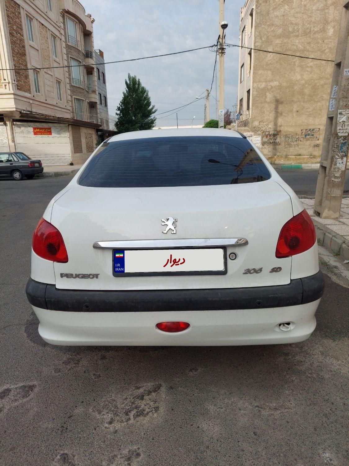 پژو 206 SD v8 - 1396