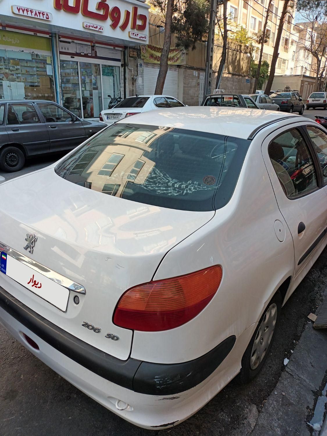 پژو 206 SD v8 - 1389