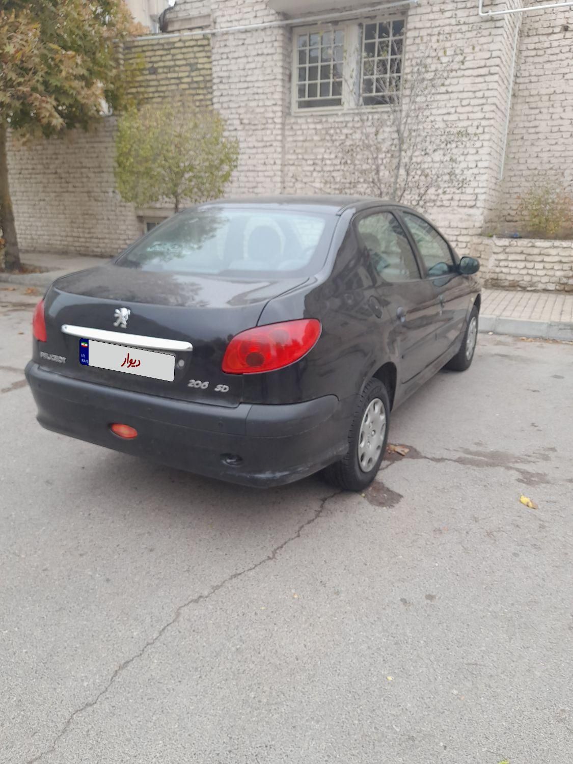 پژو 206 SD v8 - 1391