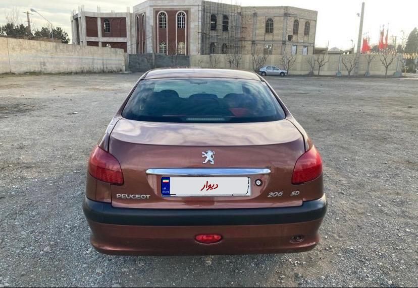 پژو 206 SD v8 - 1386