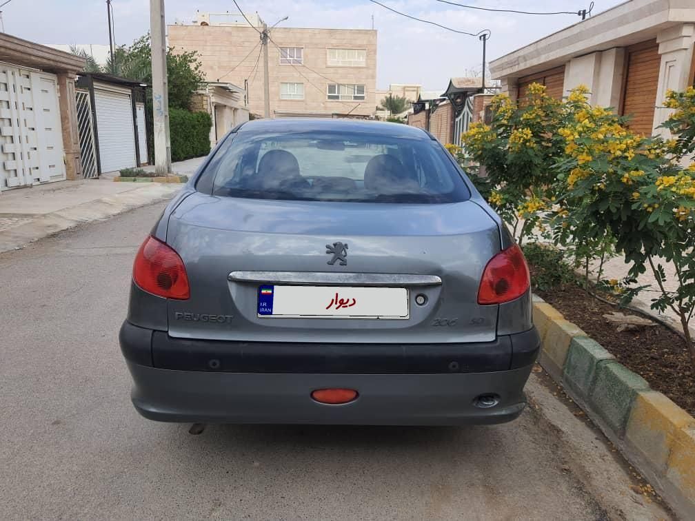 پژو 206 SD v8 - 1395