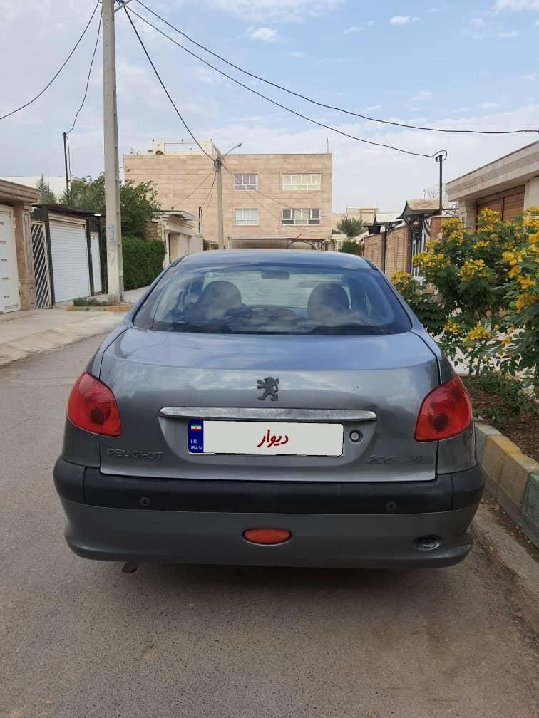 پژو 206 SD v8 - 1395