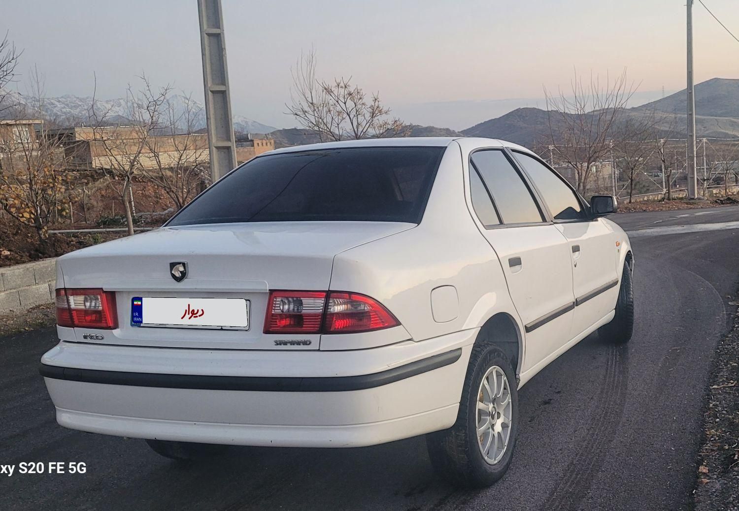 سمند LX EF7 دوگانه سوز - 1390