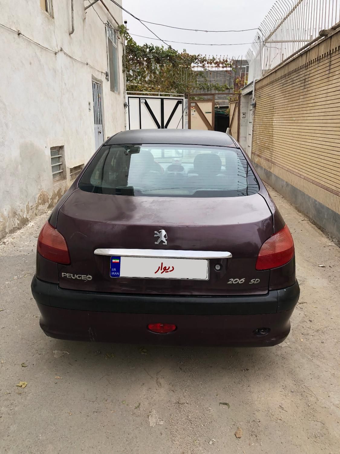 پژو 206 SD v20 - 1389