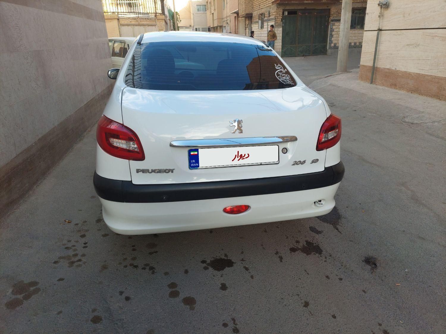 پژو 206 SD v8 - 1395