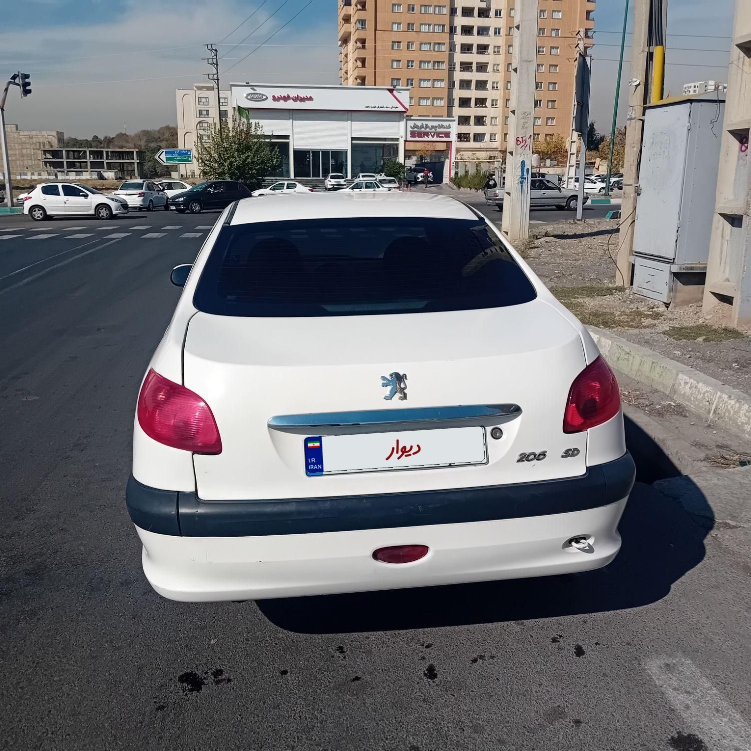 پژو 206 SD v20 - 1387