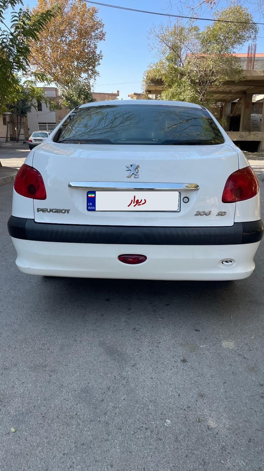 پژو 206 SD v8 - 1391