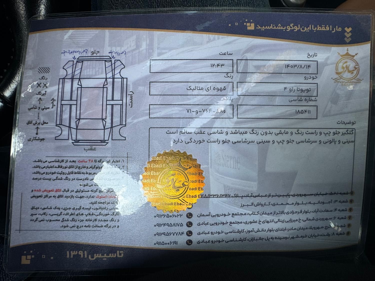 تویوتا راو 4 فول - 2016