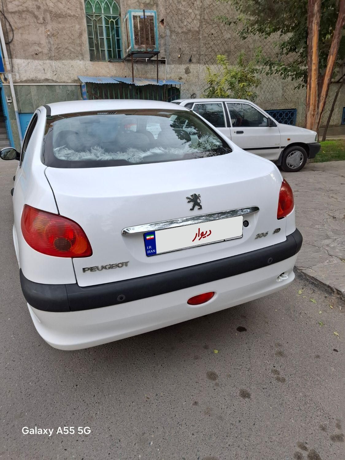 پژو 206 SD v8 - 1395