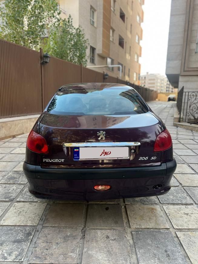 پژو 206 SD v8 - 1390