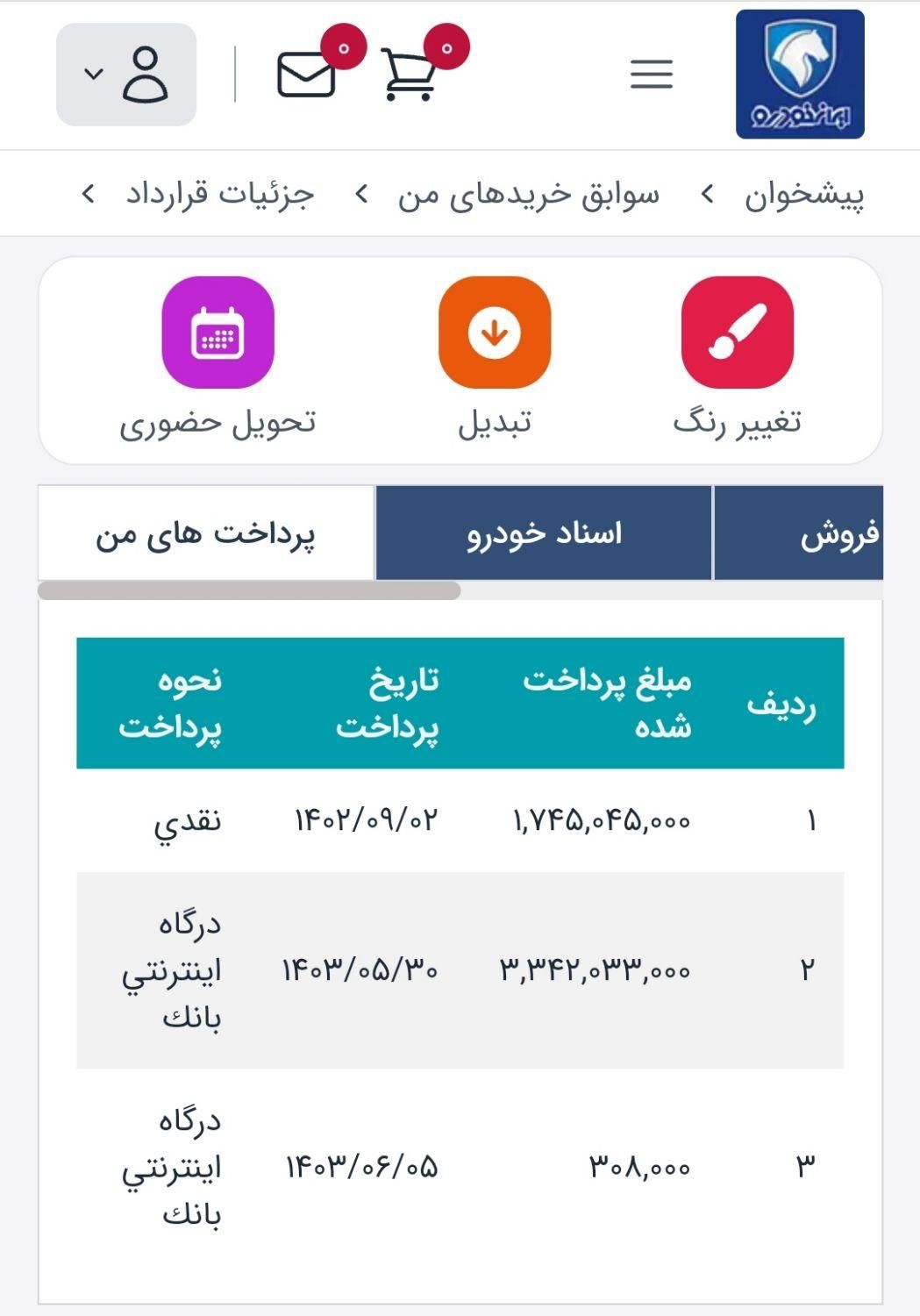 پژو 207 دنده ای پانوراما - 1403