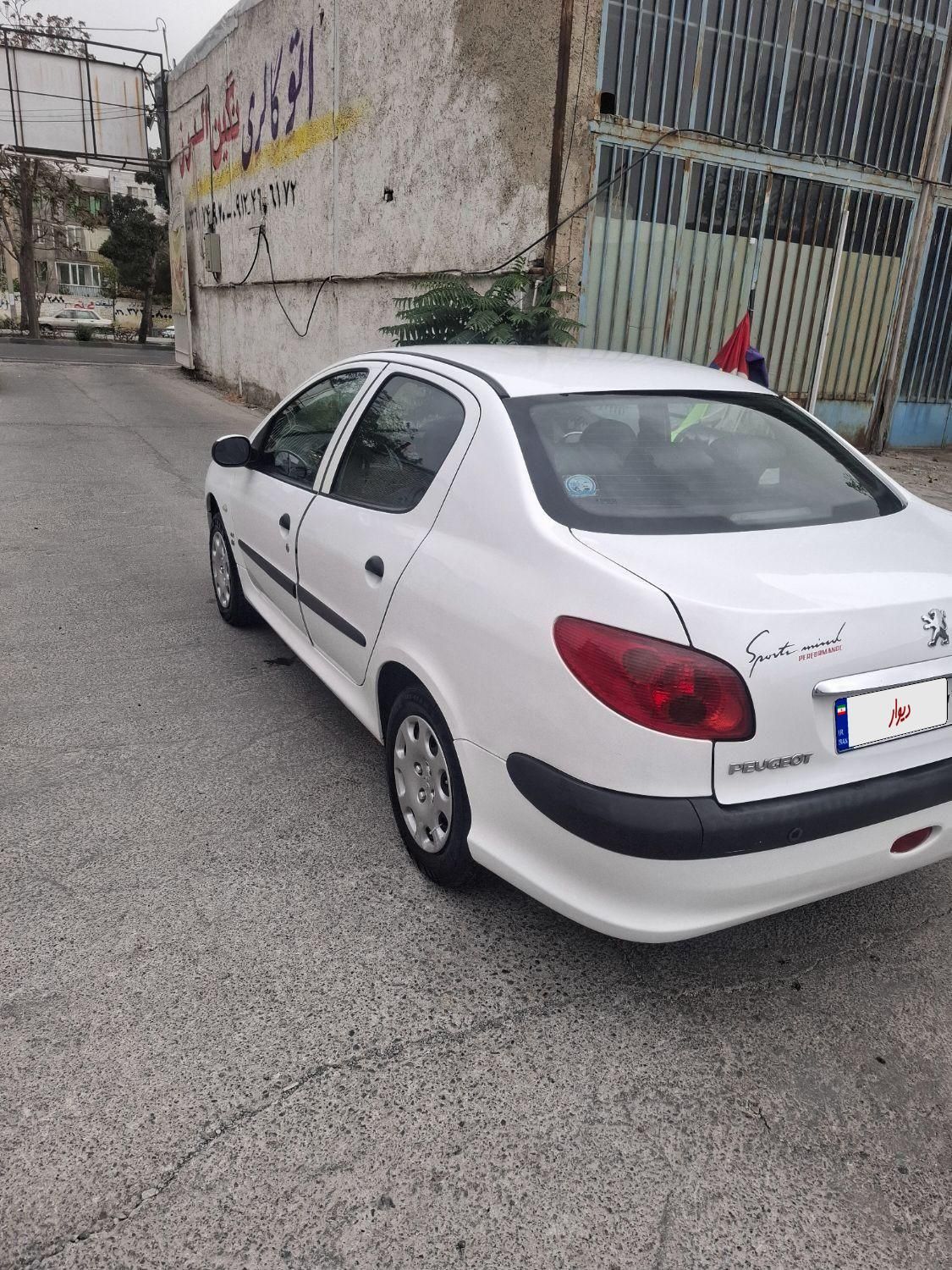 پژو 206 SD v8 - 1396