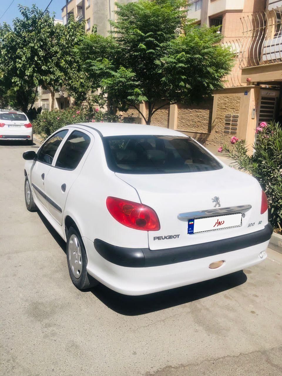 پژو 206 SD v8 - 1395