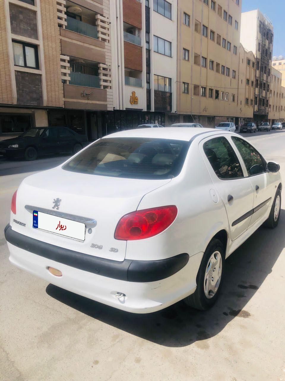 پژو 206 SD v8 - 1395