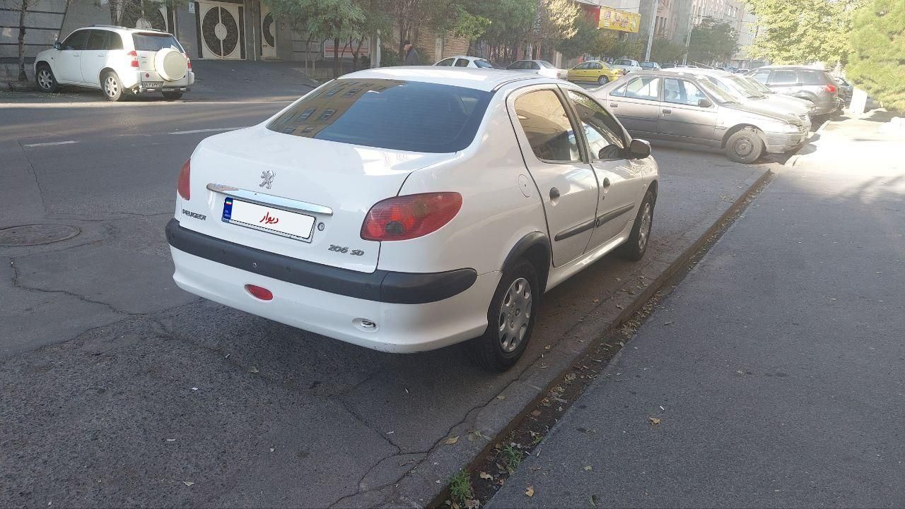 پژو 206 SD v8 - 1390