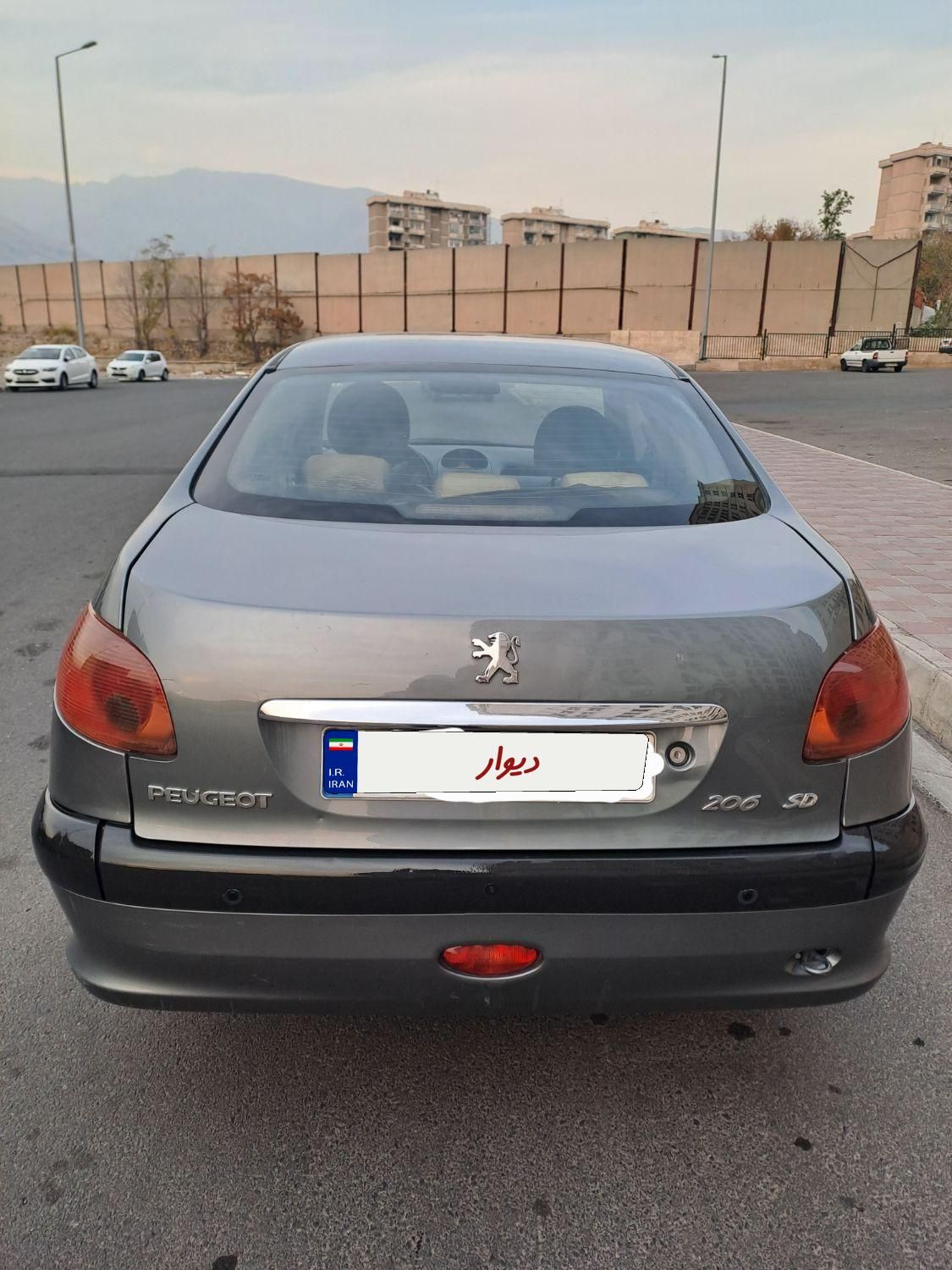 پژو 206 SD v8 - 1393