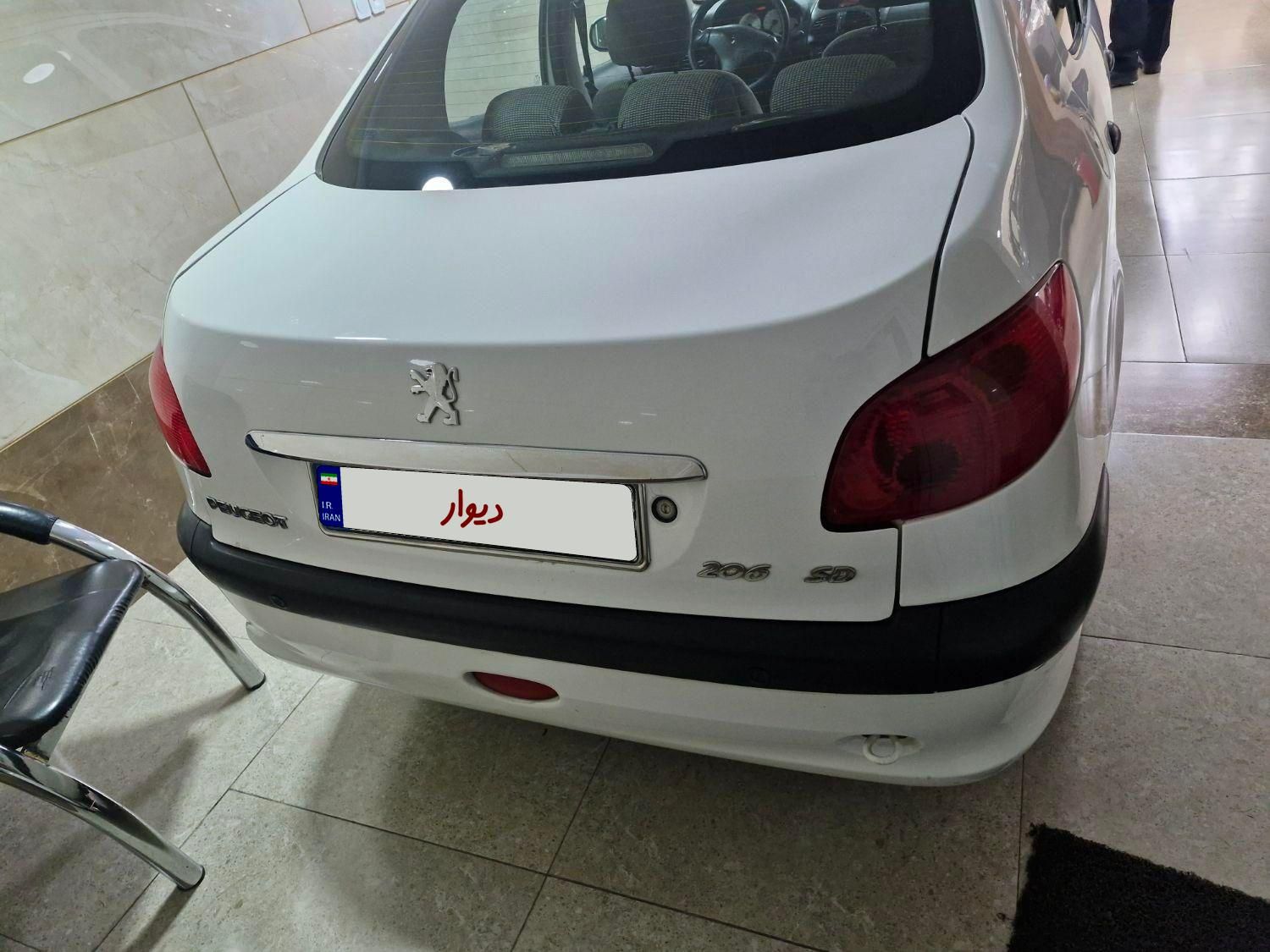 پژو 206 SD v8 - 1395