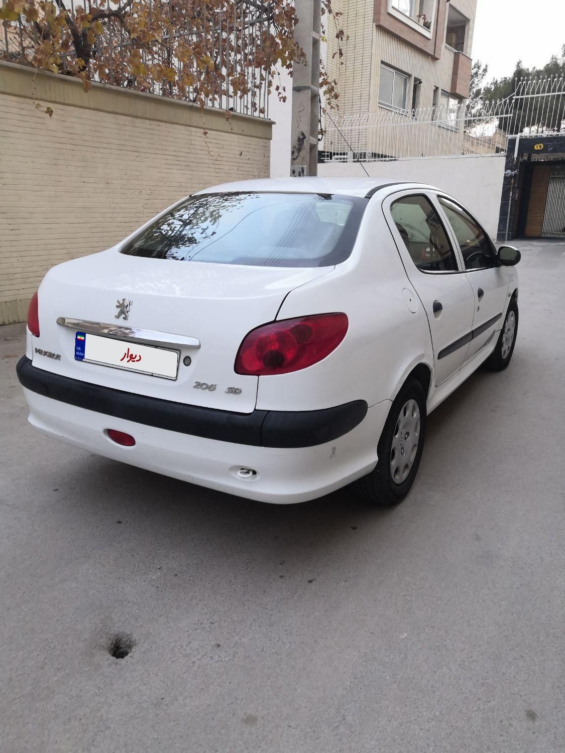 پژو 206 SD v8 - 1394