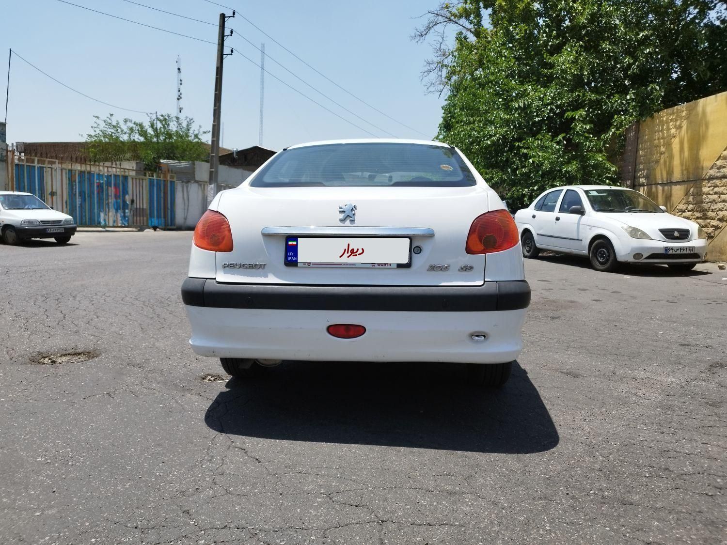 پژو 206 SD v8 - 1393