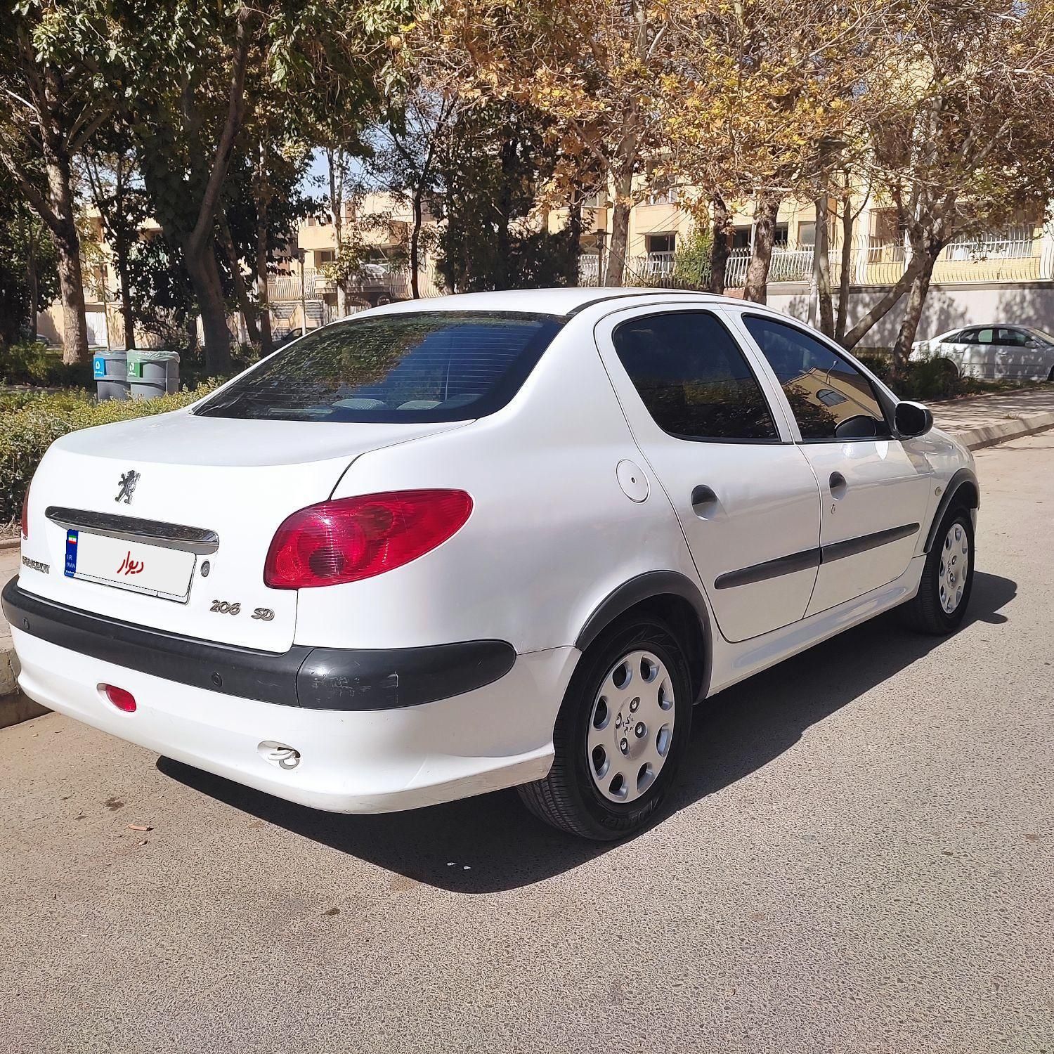 پژو 206 SD v8 - 1396