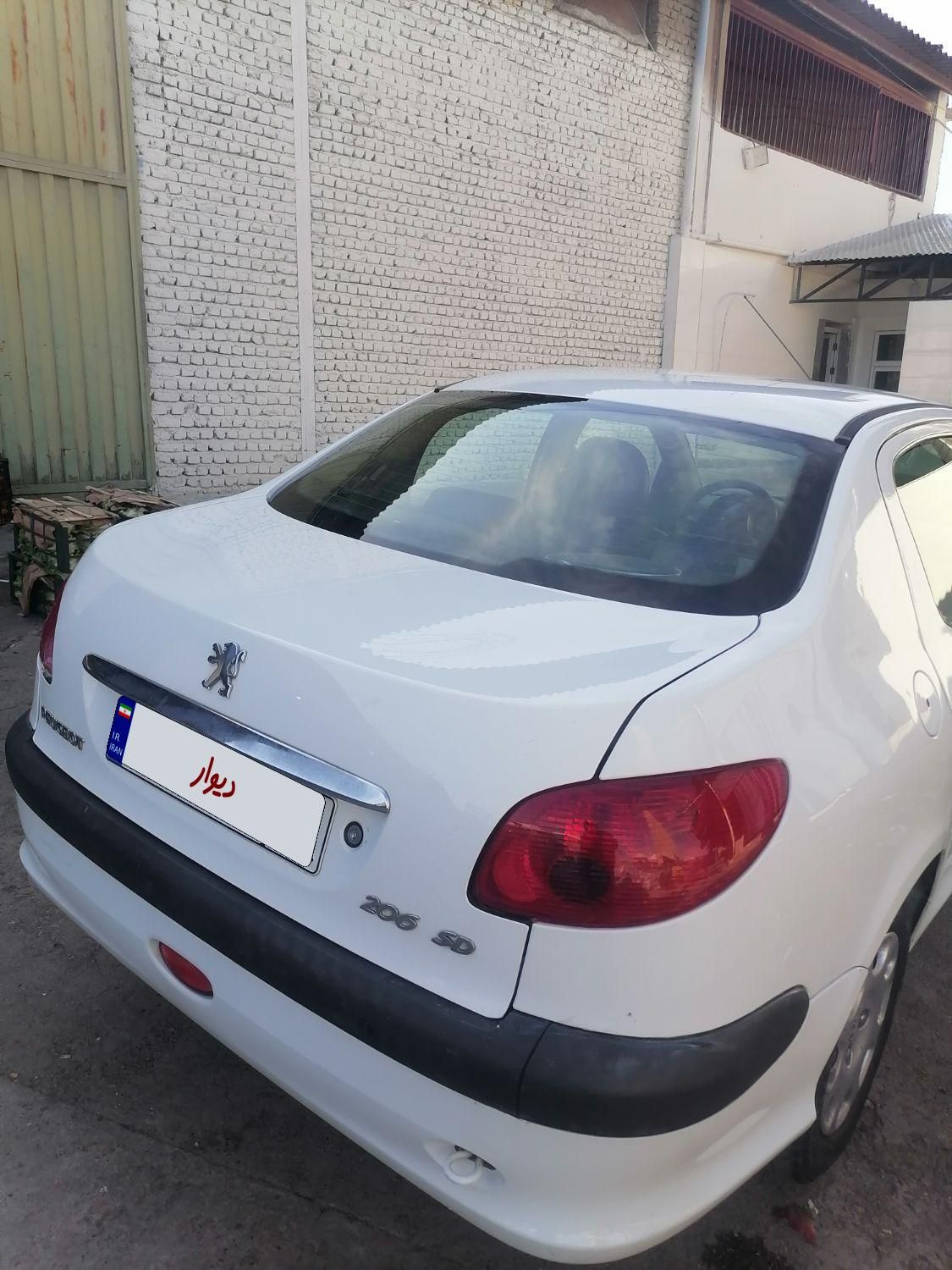 پژو 206 SD v8 - 1396