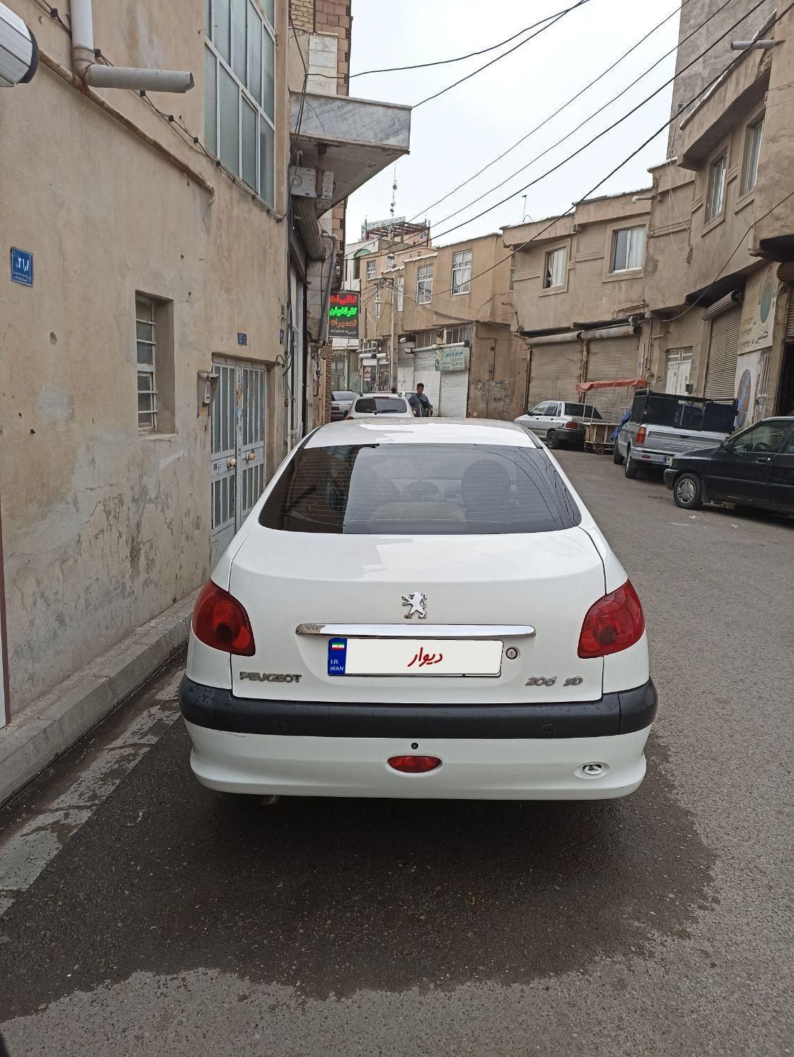 پژو 206 SD v8 - 1396