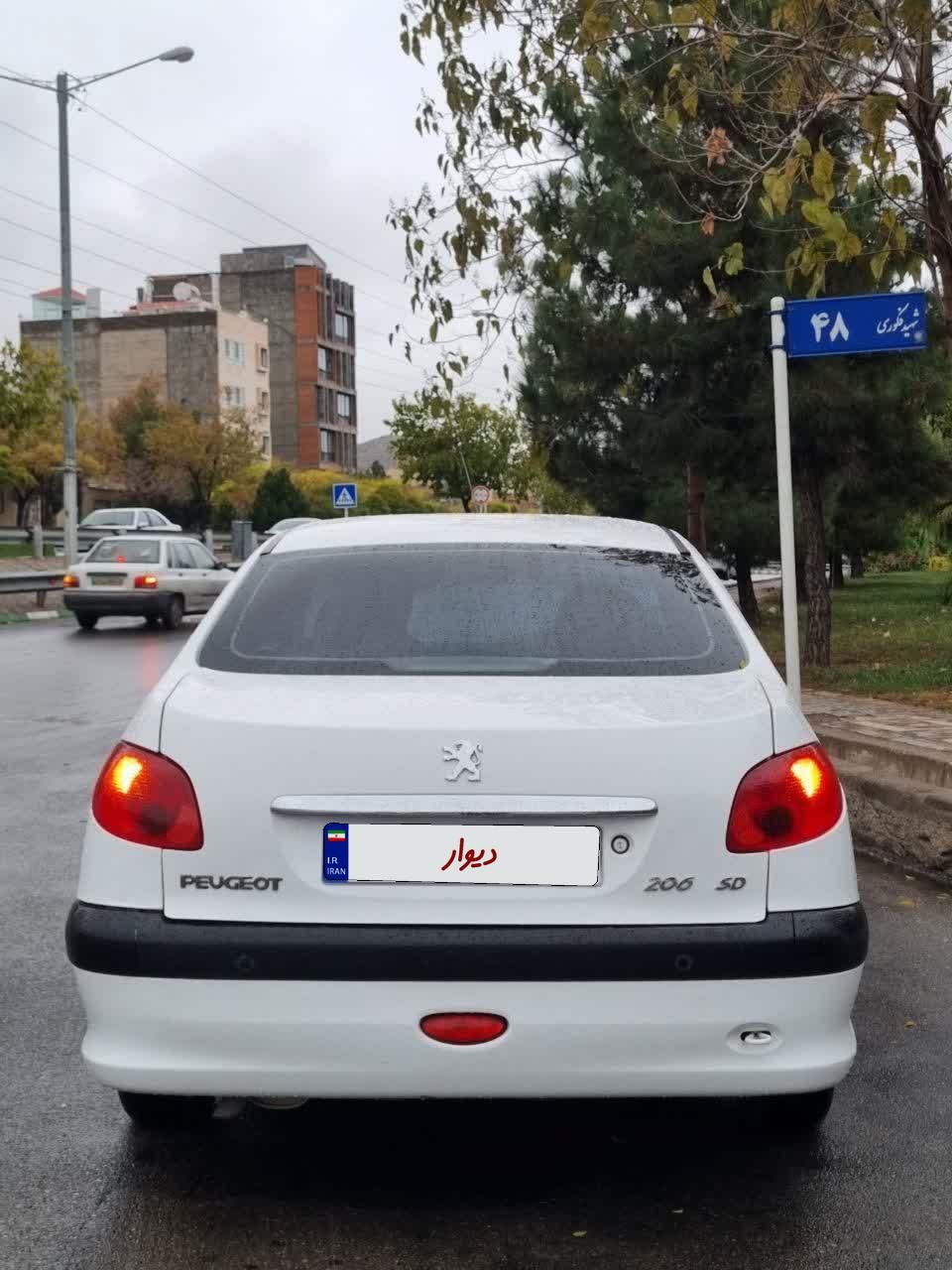 پژو 206 SD v8 - 1397