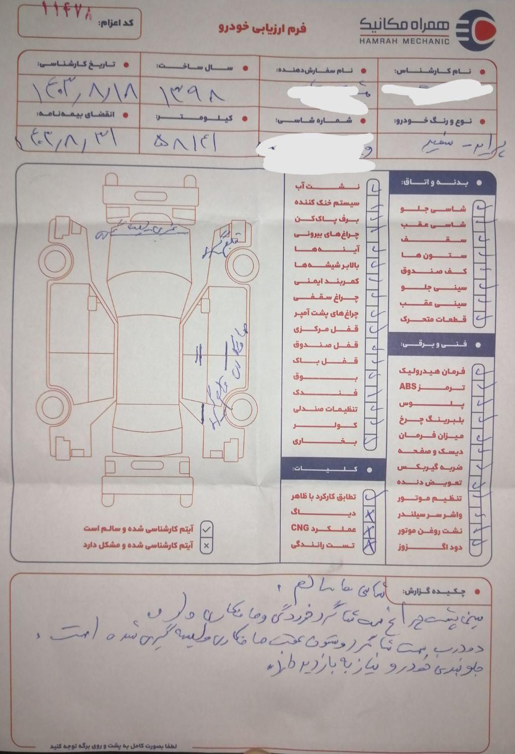 پراید 131 SE - 1398