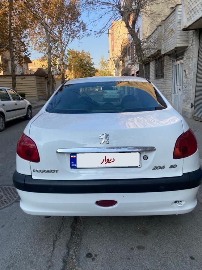 پژو 206 SD v8 - 1392