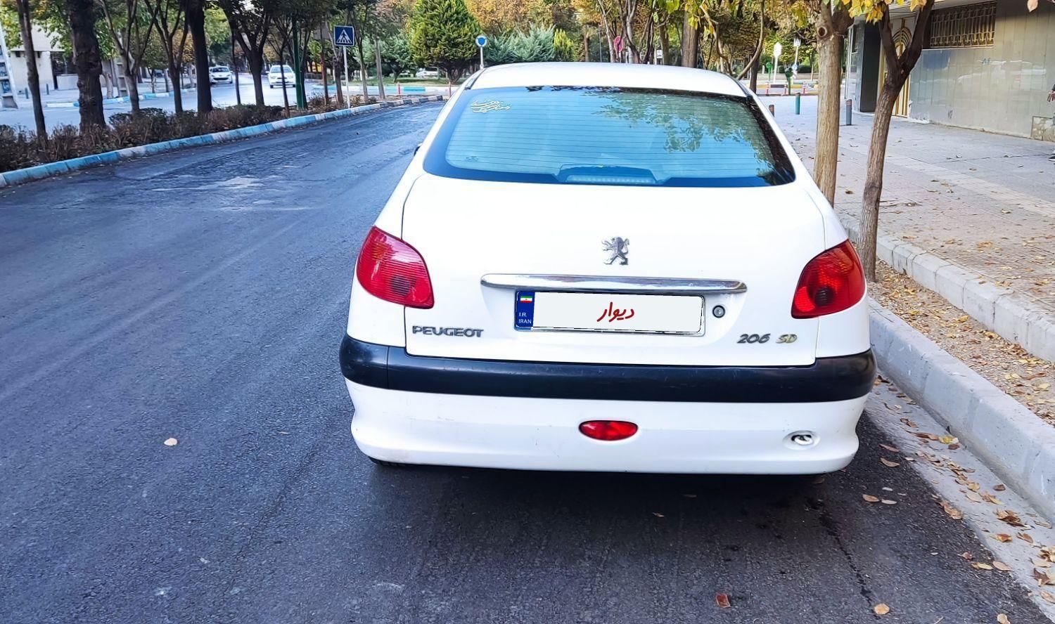 پژو 206 SD v8 - 1390