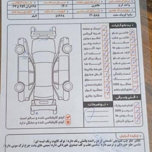 کوییک R دنده ای - 1401