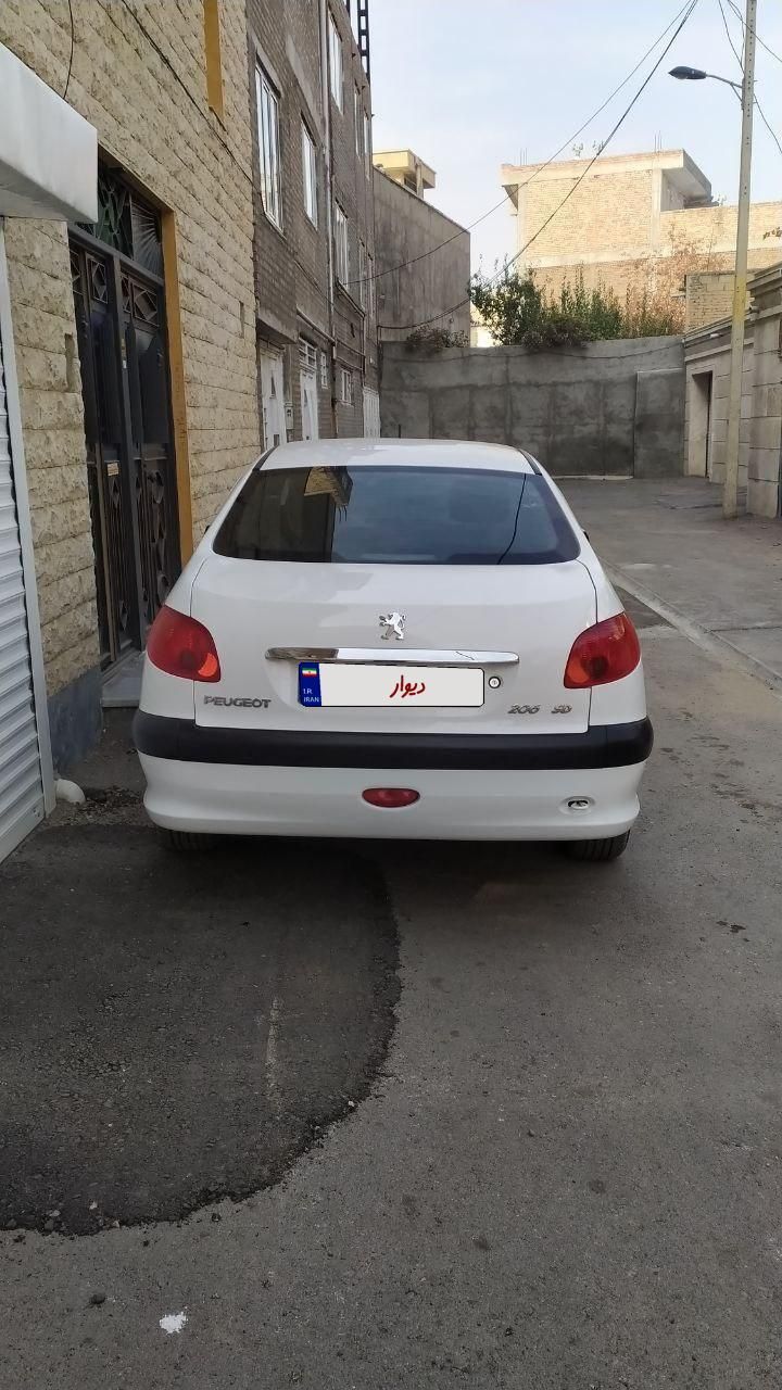 پژو 206 SD v8 - 1395