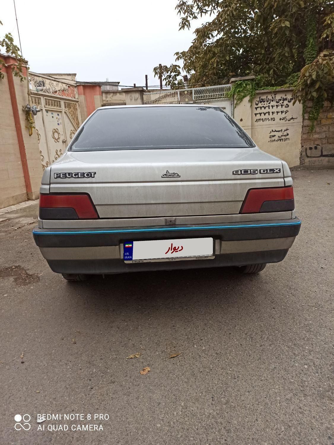 پژو 405 GL - دوگانه سوز CNG - 1386